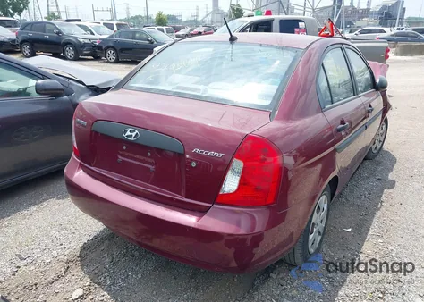 2009 Hyundai Accent Gls z USA, uszkodzony, nr VIN KMHCM46C59U292109